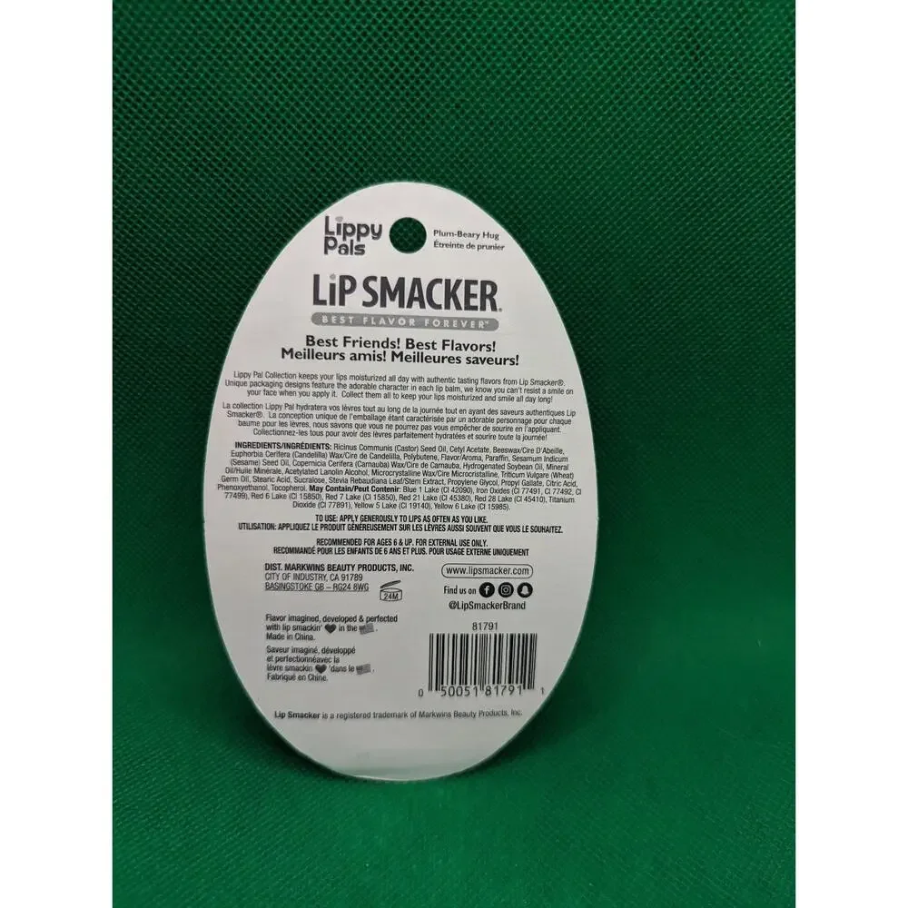 Lip Smacker Lippy Pals  Panda bear Plum-Berry hug